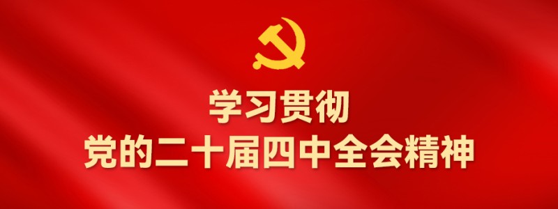 学习贯彻党的二十届四中全会精神