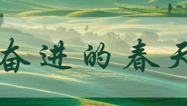 奋进的春天