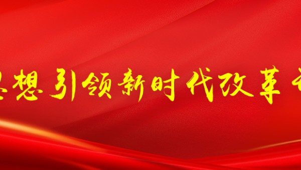 新思想引领新时代改革开放