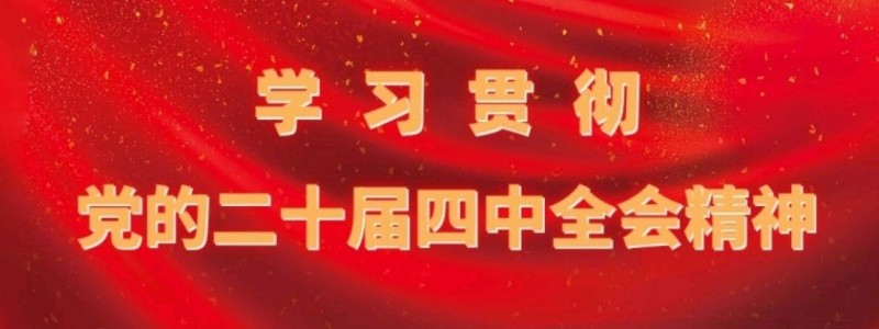 学习贯彻党的二十届四中全会精神